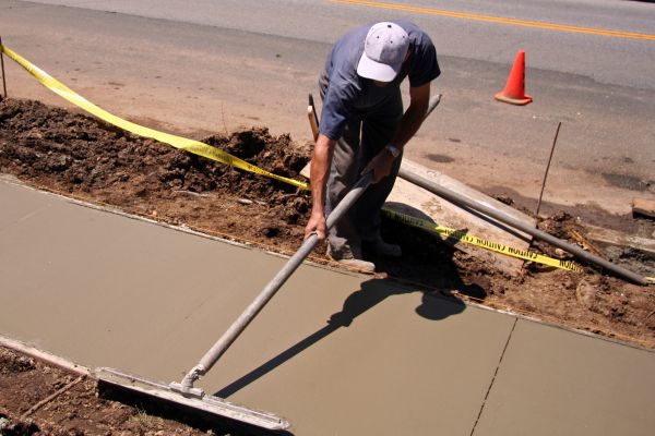 Sidewalk Cementing in Rapid City
