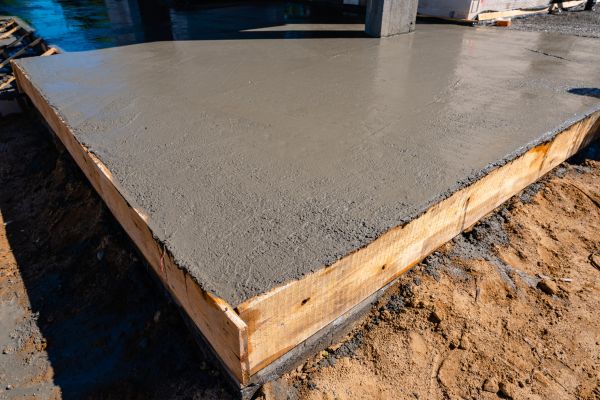 Outdoor Slab Installation in Rapid City