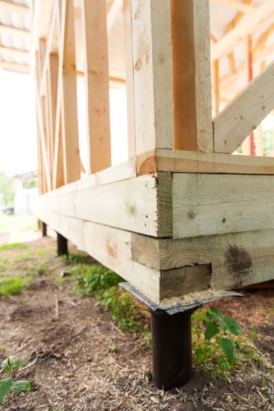 Barn Footing Construction in Rapid City
