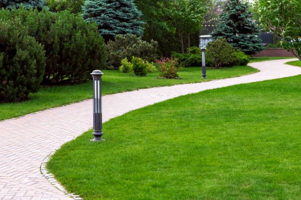 Backyard Sidewalk Installation in Rapid City