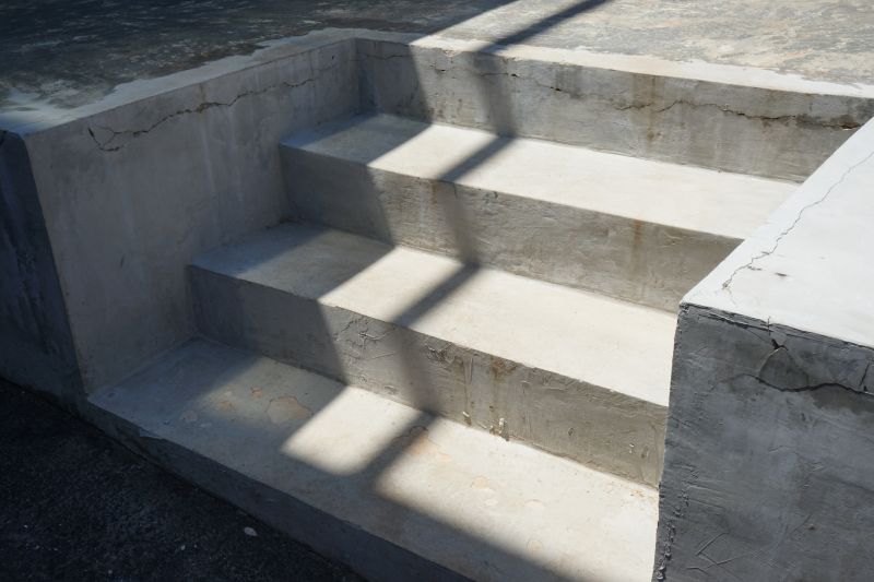 Backyard Steps Installation