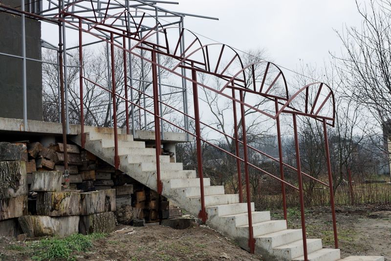 Concrete Stairs Construction detail
